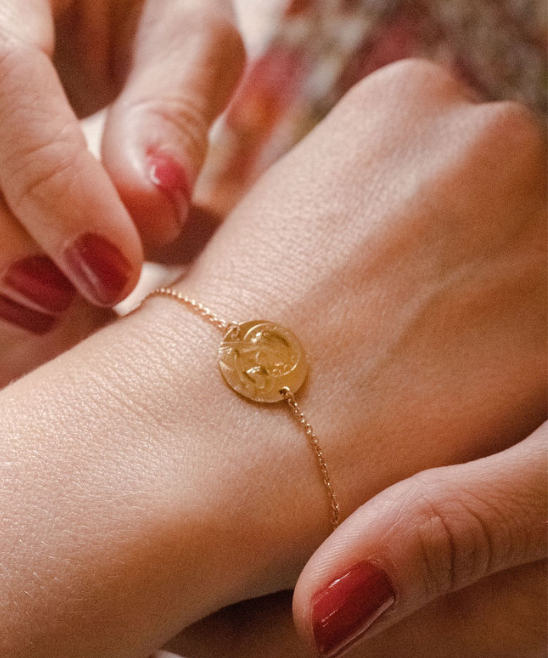 bracelet-medaille-or